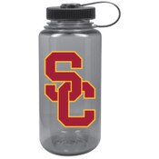USC Trojans Nalgene Charocal SC Interlock Wide Mouth Bottle